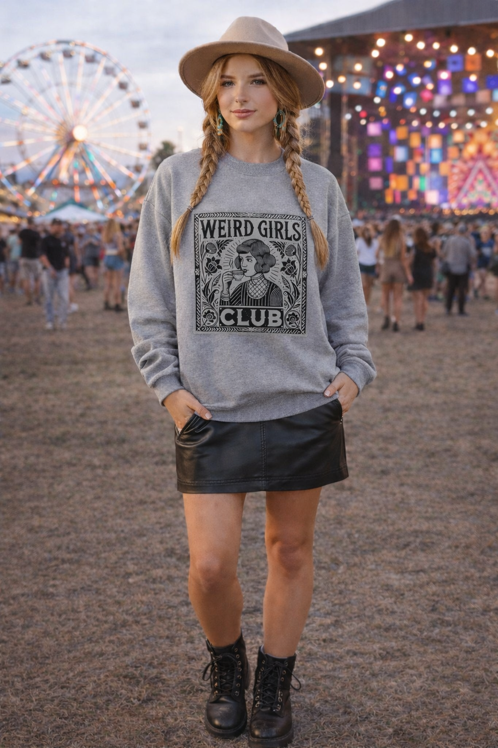 Weird Girls Club Sweater