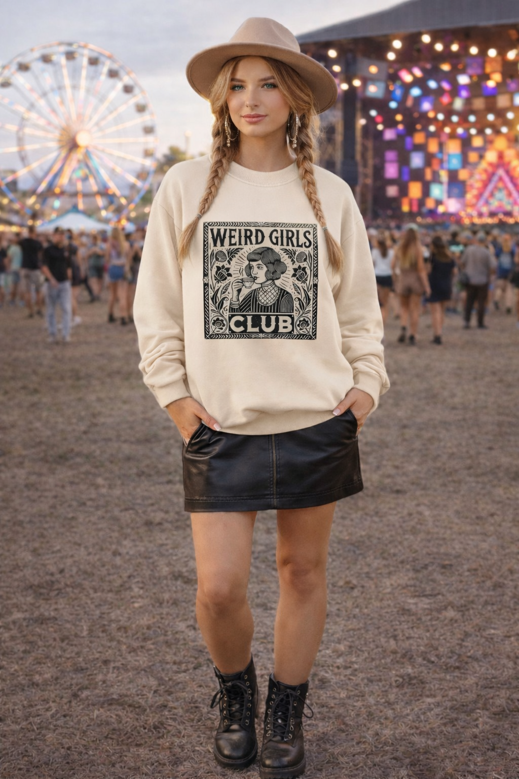 Weird Girls Club Sweater