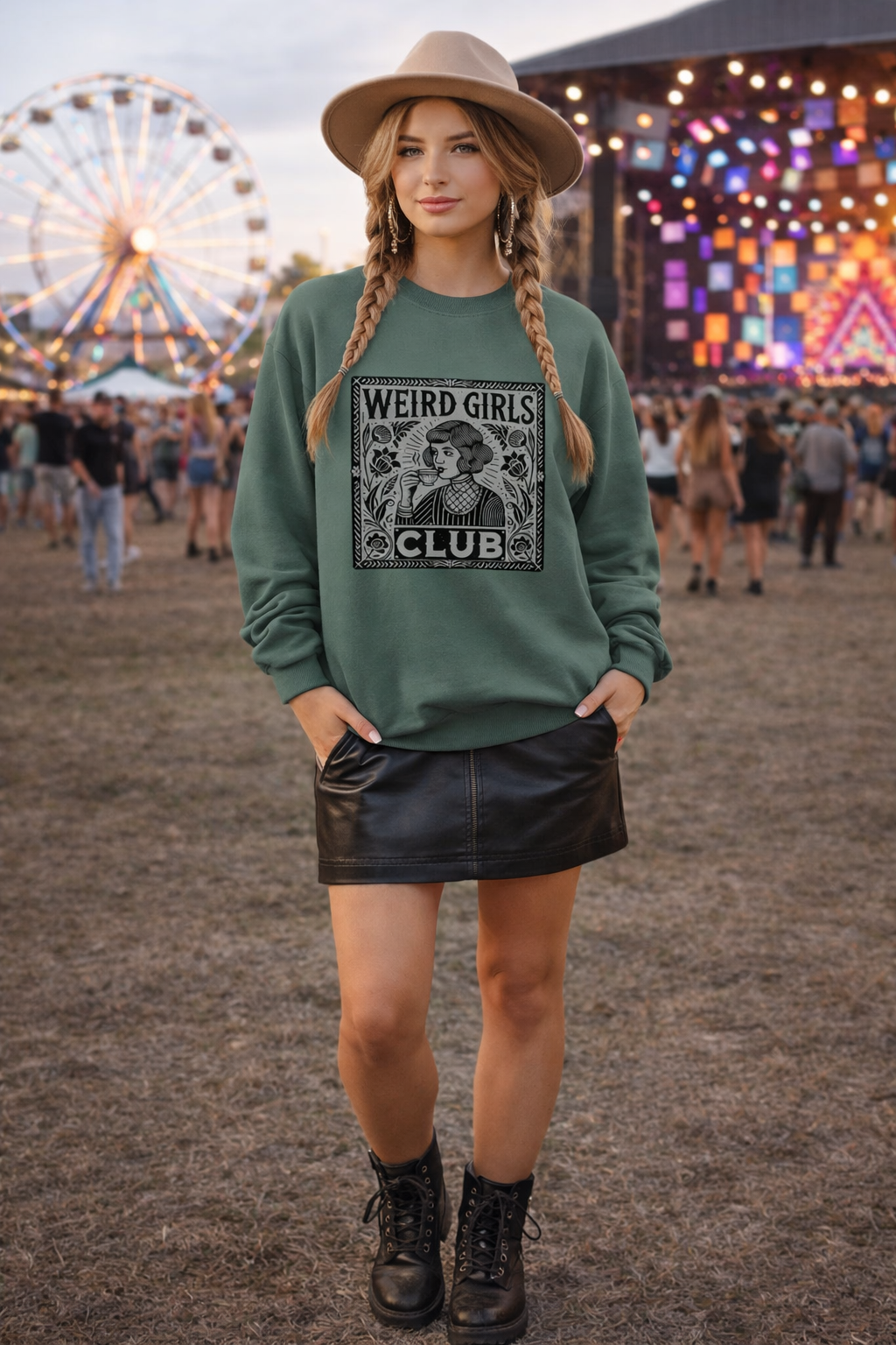 Weird Girls Club Sweater